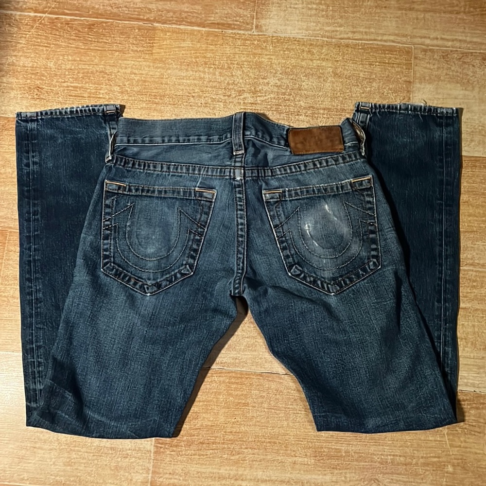 Mens true religion distressed Denim, Rocco 31x34